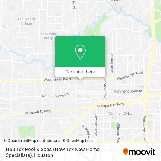 Hou Tex Pool & Spas (How Tex New Home Specialists) map