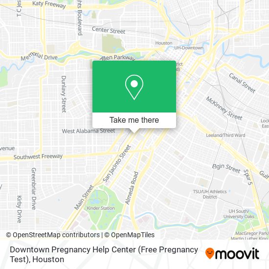 Downtown Pregnancy Help Center (Free Pregnancy Test) map