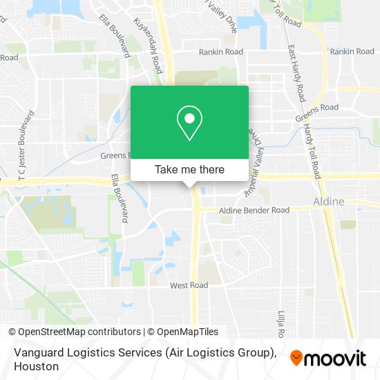 Mapa de Vanguard Logistics Services (Air Logistics Group)
