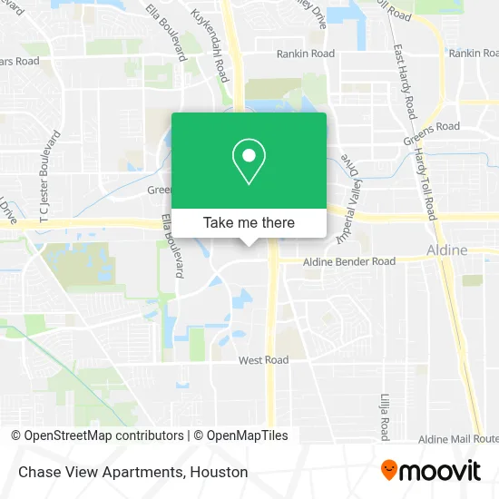 Chase View Apartments map
