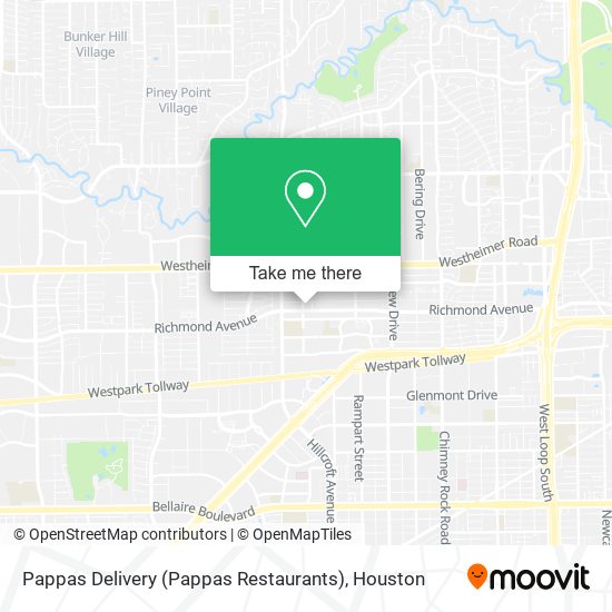 Pappas Delivery (Pappas Restaurants) map