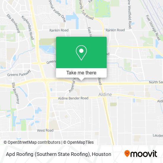 Apd Roofing (Southern State Roofing) map