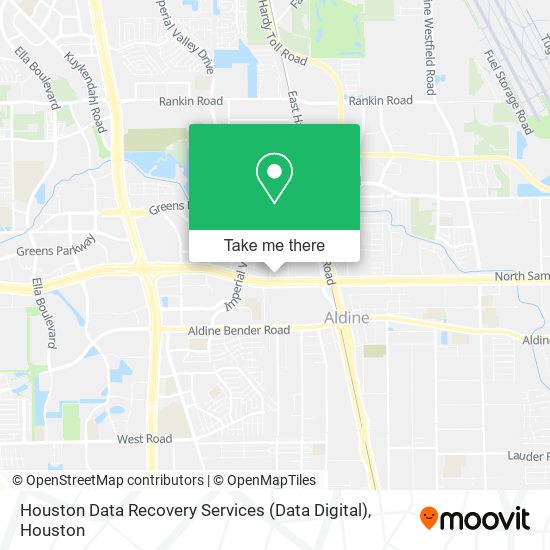 Houston Data Recovery Services (Data Digital) map