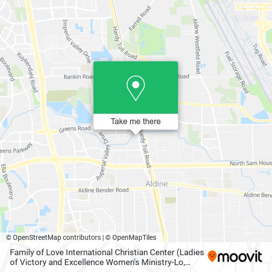 Mapa de Family of Love International Christian Center