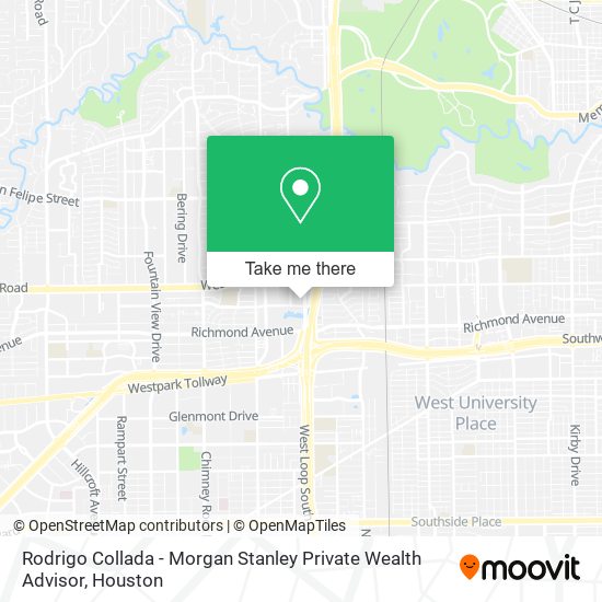 Rodrigo Collada - Morgan Stanley Private Wealth Advisor map