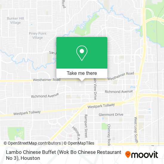 Mapa de Lambo Chinese Buffet (Wok Bo Chinese Restaurant No 3)