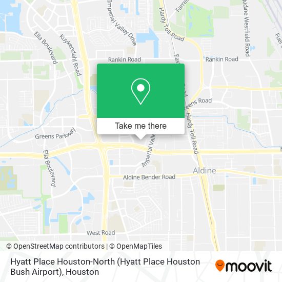 Hyatt Place Houston-North (Hyatt Place Houston Bush Airport) map