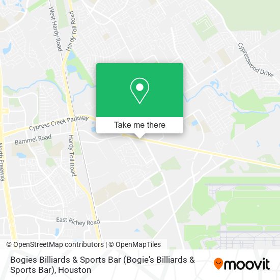 Mapa de Bogies Billiards & Sports Bar (Bogie's Billiards & Sports Bar)