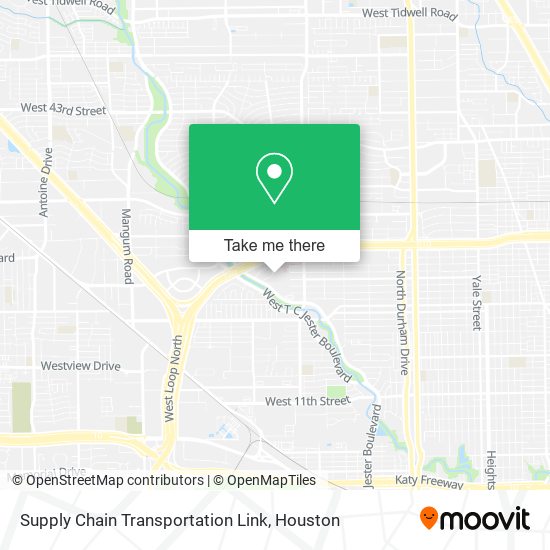 Supply Chain Transportation Link map