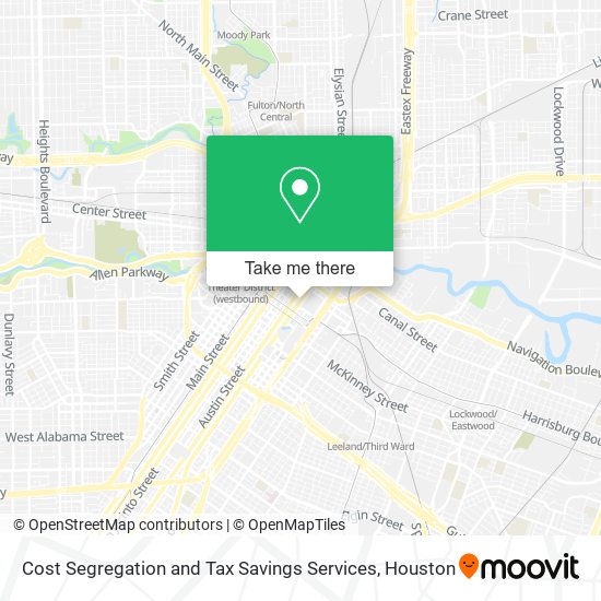 Cost Segregation and Tax Savings Services map