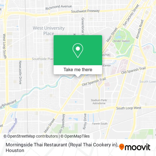 Morningside Thai Restaurant (Royal Thai Cookery in) map