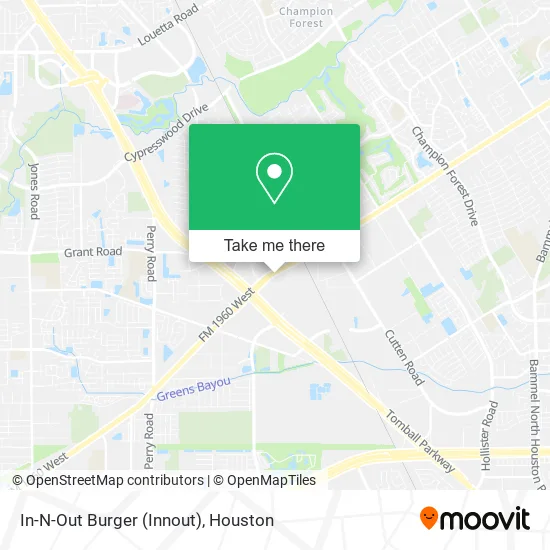 Mapa de In-N-Out Burger (Innout)