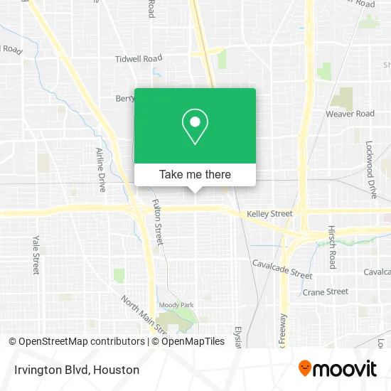 Irvington Blvd map