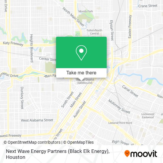 Next Wave Energy Partners (Black Elk Energy) map