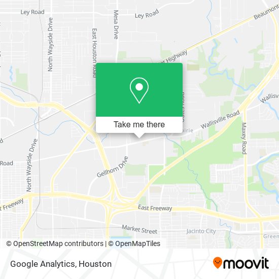 Google Analytics map