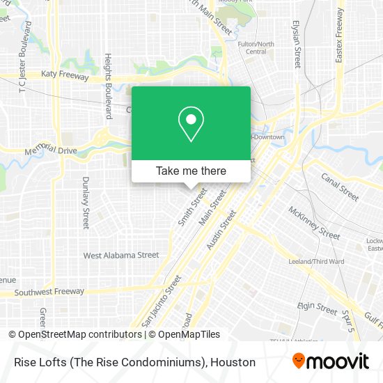 Mapa de Rise Lofts (The Rise Condominiums)