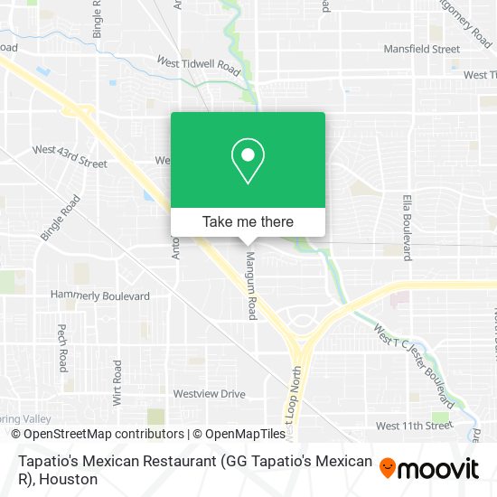 Tapatio's Mexican Restaurant (GG Tapatio's Mexican R) map