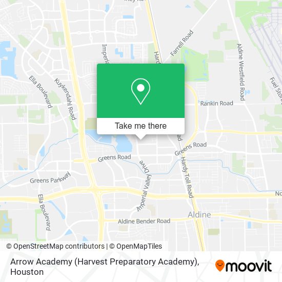 Mapa de Arrow Academy (Harvest Preparatory Academy)