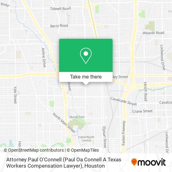 Attorney Paul O'Connell (Paul Oa Connell A Texas Workers Compensation Lawyer) map