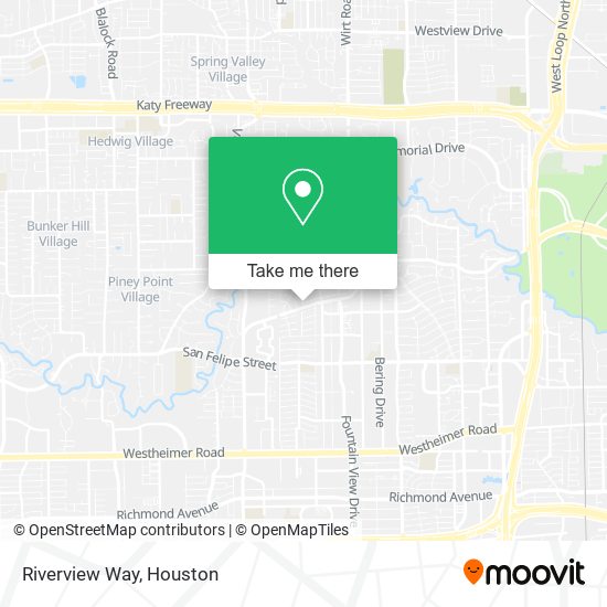 Riverview Way map