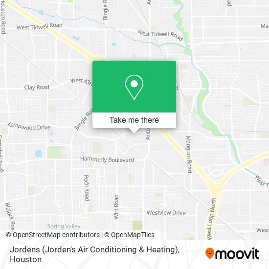 Jordens (Jorden's Air Conditioning & Heating) map