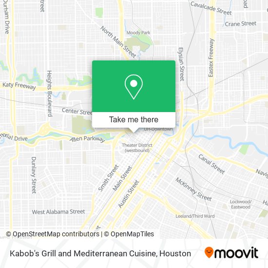 Mapa de Kabob's Grill and Mediterranean Cuisine