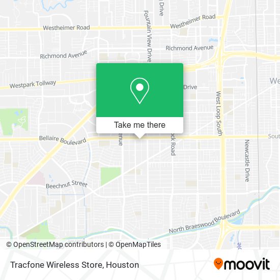 Mapa de Tracfone Wireless Store