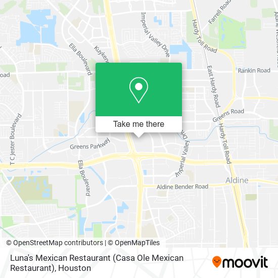 Luna's Mexican Restaurant (Casa Ole Mexican Restaurant) map