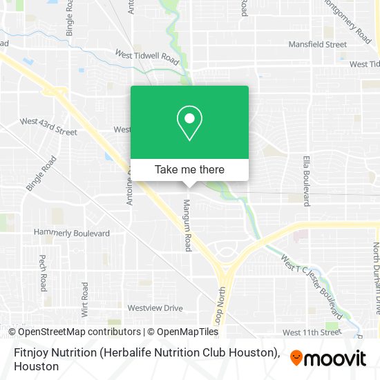 Fitnjoy Nutrition (Herbalife Nutrition Club Houston) map