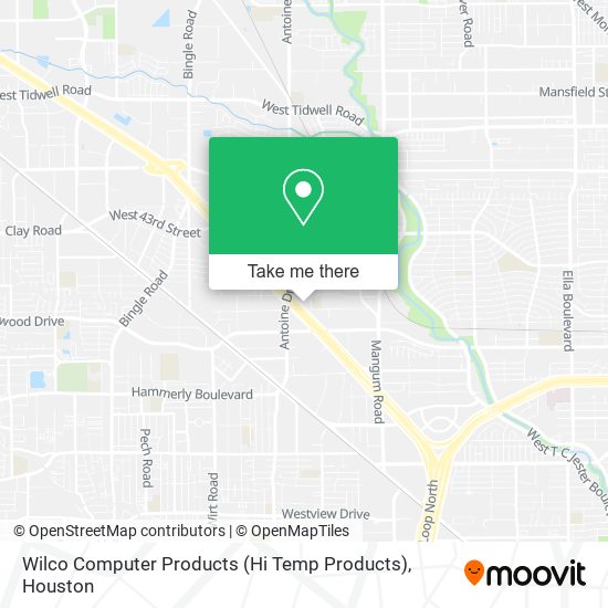 Mapa de Wilco Computer Products (Hi Temp Products)