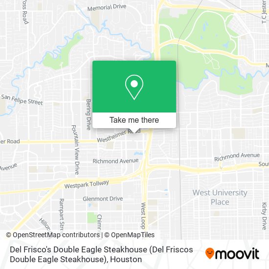 Mapa de Del Frisco's Double Eagle Steakhouse (Del Friscos Double Eagle Steakhouse)