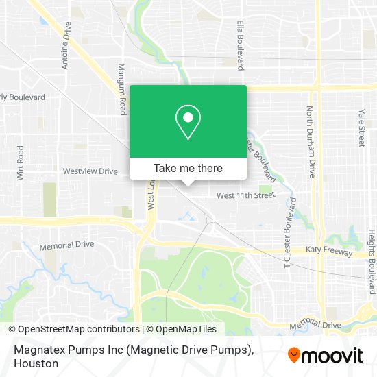 Magnatex Pumps Inc (Magnetic Drive Pumps) map