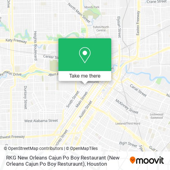 Mapa de RKG New Orleans Cajun Po Boy Restaurant (New Orleans Cajun Po Boy Resturaunt)