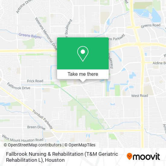 Fallbrook Nursing & Rehabilitation (T&M Geriatric Rehabilitation L) map