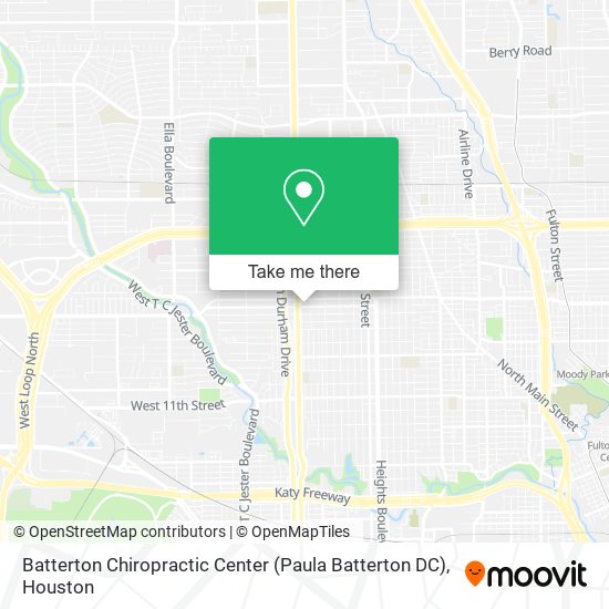 Mapa de Batterton Chiropractic Center (Paula Batterton DC)