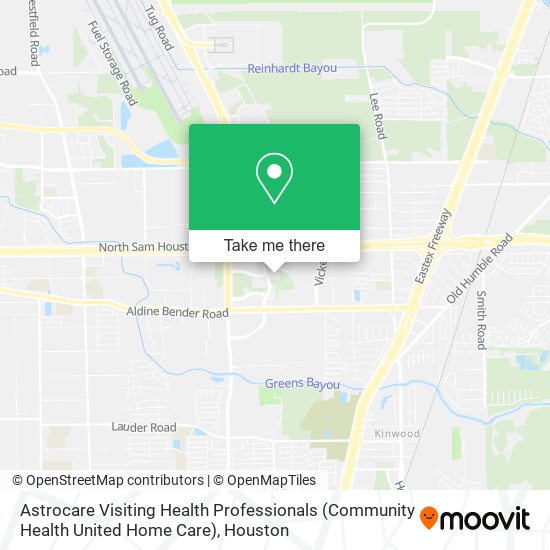 Astrocare Visiting Health Professionals (Community Health United Home Care) map