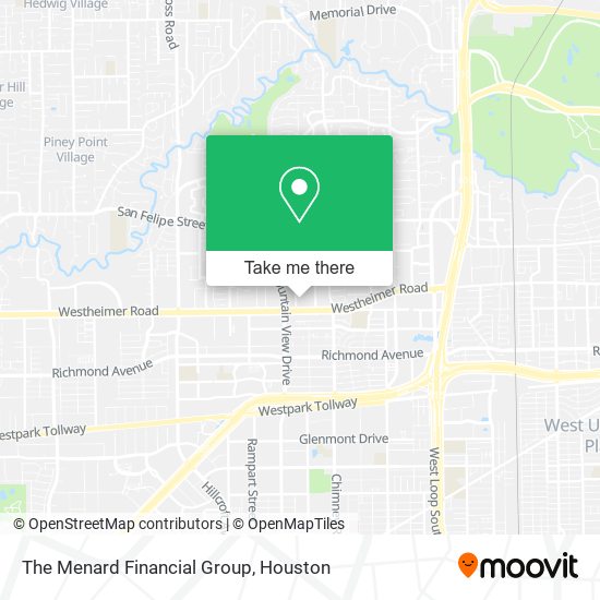 The Menard Financial Group map