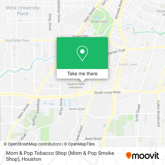 Mom & Pop Tobacco Shop map