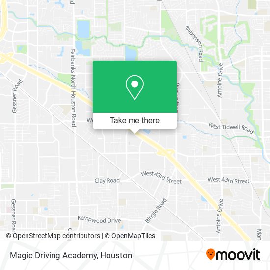 Magic Driving Academy map