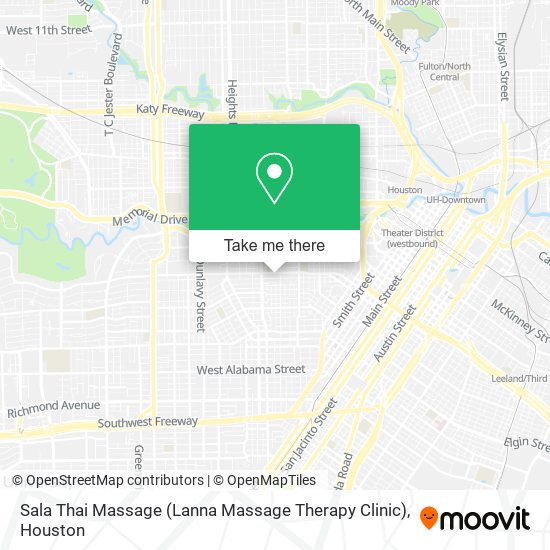 Sala Thai Massage (Lanna Massage Therapy Clinic) map