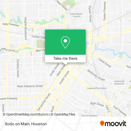 Mapa de Sodo on Main