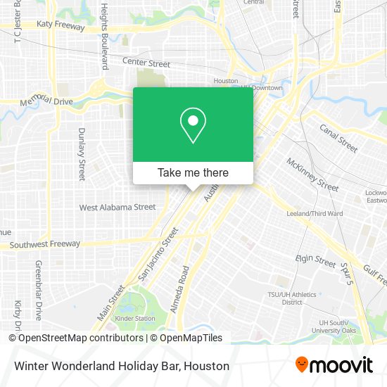 Mapa de Winter Wonderland Holiday Bar