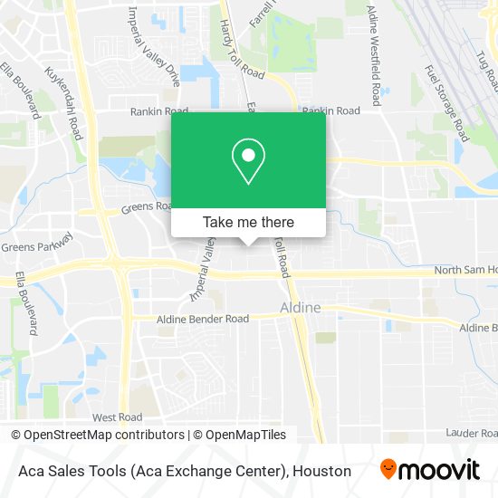 Aca Sales Tools (Aca Exchange Center) map