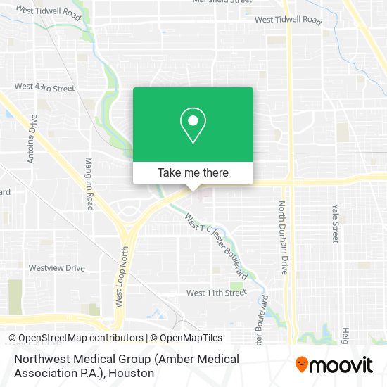 Northwest Medical Group (Amber Medical Association P.A.) map