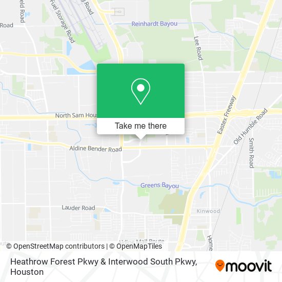 Heathrow Forest Pkwy & Interwood South Pkwy map