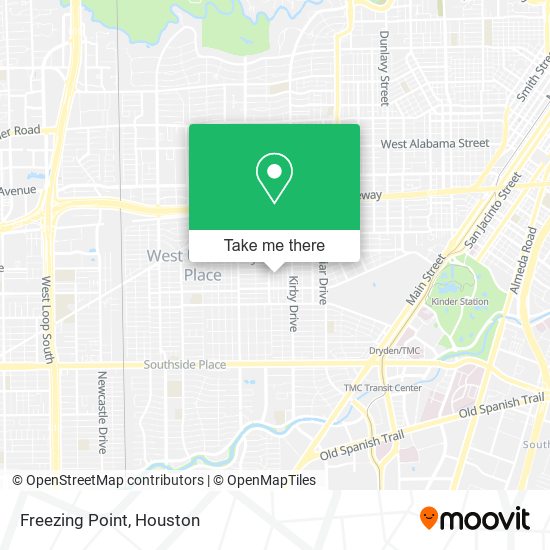 Freezing Point map