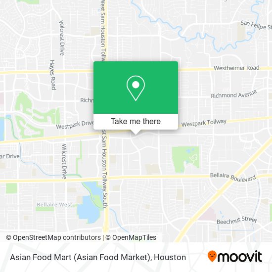 Mapa de Asian Food Mart (Asian Food Market)