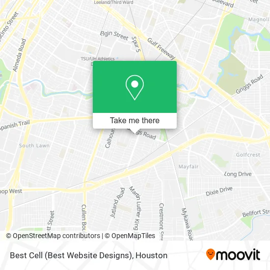 Mapa de Best Cell (Best Website Designs)