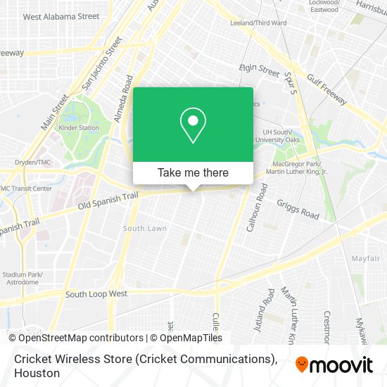 Cricket Wireless Store (Cricket Communications) map