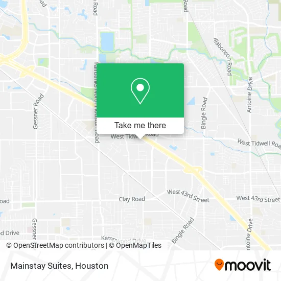 Mainstay Suites map